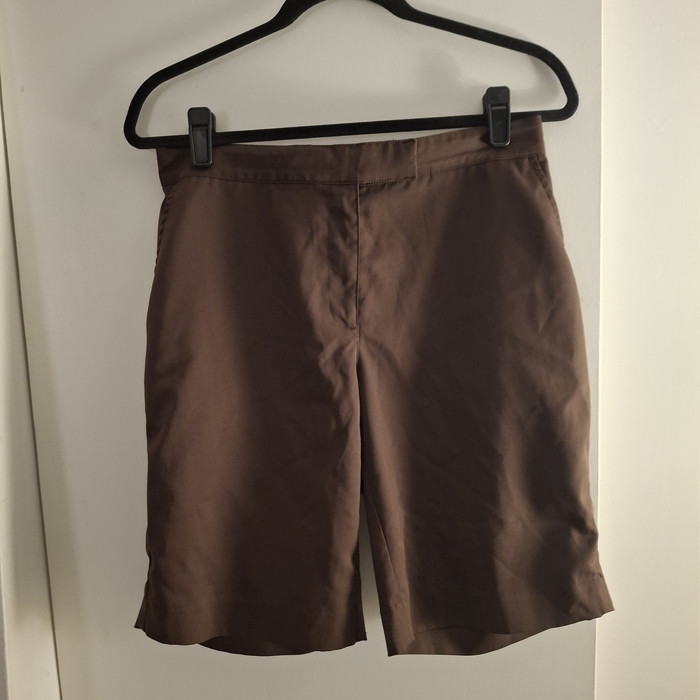 Coral Bay Brown Women's Bermuda Shorts